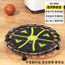 羽豪室内篮球隔音垫静音训练家用拍球无声反弹地垫网运球减震训练垫子 60cm圆形高弹款+运球引导线