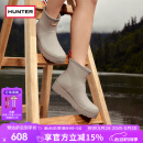HUNTER女鞋户外露营防水哑光防滑女靴女鞋酷玩中跟厚底休闲矮筒短靴雨靴 锌色/ZNC 37