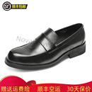TOP GLORIA乐福鞋英伦男一脚蹬2025新款真皮厚底男鞋套脚休闲皮鞋男商务正装 黑色 38 此款40=标准皮鞋40=运动鞋41
