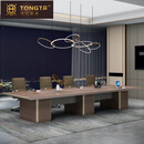 统塔（TONGTA）大小型会议桌长桌简约现代会议桌椅组合办公培训长方形桌子工作台 3.6米会议桌