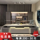 高端老板桌办公桌简约现代轻奢董事长办公室家具烤漆大班台经理桌 2.4米大班台
