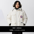 加拿大鹅（Canada Goose）Expedition 男士 Fusion Fit 派克大衣大鹅羽绒服经典升级 2051MA 433 北辰白 XL