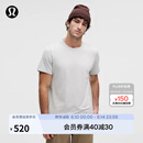 lululemon丨Soft Jersey 男士短袖针织衫芯吸 LM3ES3S 杂色蒸汽灰/杂色水滴银 L