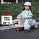 贝易（BEIE）典藏扭扭车1-6岁宝宝摇摇车大人可坐声光音乐款贝母粉生日礼物
