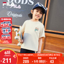 FILA KIDSx原田治联名系列斐乐儿童T恤2025夏季小童短袖上衣