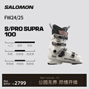 萨洛蒙（Salomon）24-25雪季双板滑雪鞋滑雪装备S/PRO SUPRA 100 L47655200 23-23.5