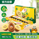 佳沛（zespri）新西兰阳光金奇异果原箱 16粒巨无霸 单果重约202-230g   猕猴桃