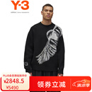 Y-3【38节】y3GFX KNIT CREW男女同款羊毛衫男潮毛衣51-IW7482 黑色 S