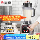 志高（CHIGO）豆浆机早餐店用食堂用磨浆机大容量破壁机现磨免滤全自动豆浆机 无加热 6L  LN-158