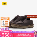 CAT卡特工装靴男士马丁靴防滑厚底户外英伦风牛皮靴子P725410N3EDC17 深褐 42