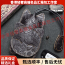 vineypoes轻奢品牌男士钥匙包男真皮汽车钥匙袋复古疯马皮可爱卡通挂包 注意，下单前选择好需要的颜色
