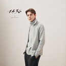 1436【8/15】| Leisure& Adventure 2025秋冬翻领男开衫 水晶绿 XL