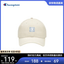 Champion美国冠军2025新款鸭舌帽男女 经典简约休闲棒球帽 25SSH61 白色