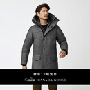 加拿大鹅（Canada Goose）Langford 男士黑标羊毛派克大衣户外休闲外套大鹅羽绒服 2062M1 1551 岩灰混色 XS
