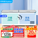 荣事达（Royalstar）冰柜商用大容量全冷冻卧式冰柜家用冷藏冷冻两用冷柜双温商用大冰柜冷冻柜展示柜 【高性价比】506升双温【一级能效】