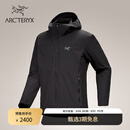 ARC'TERYX始祖鸟 GAMMA LIGHTWEIGHT HOODY 防风 男子 软壳夹克 Black/黑色 M