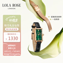 LOLA ROSE罗拉玫瑰小绿表女士手表女节日礼物送女友生日礼物女