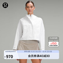 lululemon丨Rain Chaser 女士运动夹克 透气 LW4CANS 白色 S /6