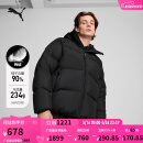 彪马（PUMA）加厚隔冷保暖连帽短款羽绒服男子新款轻盈上衣外套684103 黑色-01 L (180/100A)