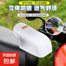 夏季摩托车防晒手套电动车遮阳护手套防水防汗硬壳立体透气578 渐变灰