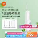 米家小米立式冲牙器洗牙器水牙线 F300烟纱白 创新散射脉冲 4档模式3种喷嘴 父亲节礼物