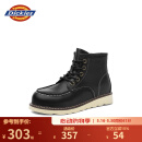 Dickies童鞋皮靴中童靴子马丁靴儿童工装靴 黑色 30（鞋内长196mm） 