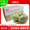 京鲜生 攀枝花凯特芒果 净重9斤 单果500g+ 生鲜水果 源头直发