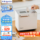 东菱（Donlim）升级款面包机 全自动家用和面机 可预约 智能双撒 高成功率 冰淇淋机DL-4705（白色）