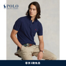 Polo Ralph Lauren 拉夫劳伦男装 经典款修身网眼布短袖网球衫RL13503 400-蓝色 M