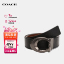 蔻驰（COACH）【品牌直供】男士板扣双面宽版腰带皮带CQ013QBLVW