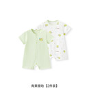 英氏（YEEHOO）婴儿哈衣新生儿衣服宝宝连体衣包屁衣夏季爬服纯棉短袖薄款夏