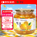 全南蜂蜜柠檬茶580g 韩国原装进口果酱VC水果茶 搭配早餐冷热冲饮0脂