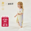 babycare山茶花宝宝爬服春夏连体衣包屁衣新生婴儿衣服 紫草星梦 90cm 