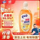 老管家地板清洁剂500ml拖地瓷砖木地板清洁剂强力去污除菌祛味