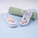 卡骆驰（CROCS）檀健次同款经典泡芙洞洞鞋百舒适男沙滩鞋女鞋休闲鞋|207521 霜紫色-5BO 37 (230mm) 38