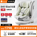 路途乐儿童安全座椅0–12岁全龄i-Size认证婴儿360度途跃pro粽野绿-智能