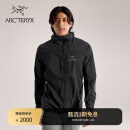 ARC'TERYX始祖鸟 SQUAMISH HOODY 轻量 男子 风壳夹克 BLACK/黑色 M