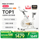 MOKFITNESSMOK(摩刻)-S10动感单车家用健身房智能磁控专业减肥运动器材静音 S10旗舰版（冰川白）强阻系统