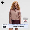 lululemon丨Rain Chaser女士运动夹克 LW4CANS 暮光玫瑰棕 S /6