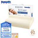 邓禄普（Dunlopillo）盖伊雅舒睡波浪枕 荷兰进口特拉雷Talalay天然乳胶枕物理发泡工艺