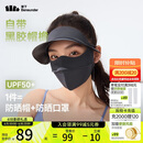 蕉下（beneunder）脸基尼女帽檐全脸防晒面罩防晒口罩防紫外线石墨灰