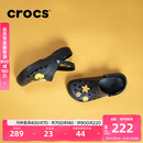 卡骆驰crocs洞洞鞋贝雅男鞋女鞋轻便耐磨一脚蹬拖鞋休闲鞋|10126 黑色-001 41 /42(260mm)