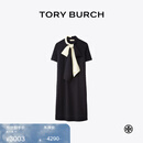 Tory Burch 汤丽柏琦 【线上专享】经典款女装 衬衫连衣裙 63205 中调海军蓝/象牙白 480 165/88A M