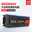 梦多福车载逆变器48V60V转220V大功率货车电源转换器三轮车摆摊纯正弦波