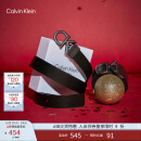 Calvin Klein Jeans男士商务休闲双面用ck字母金属扣孔腰带节日礼物HC0593 001-黑/棕 95cm