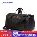 迪卡侬（DECATHLON）足球篮球包单肩包20L男女健身包运动背包 35L 黑色【侧袋可放45码以下鞋】