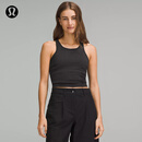 lululemon丨Ebb to Street 女士短款工字运动背心 内置内衣 LW1CJUS 黑色 M /8