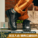 DANNER丹纳【现货】新品Field Low 男款低帮防水工装靴皮鞋户外徒步鞋 黑色-31450-男款-EE版 43