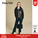 诗篇（PSALTER）【绵羊皮】专选连帽休闲舒适百搭绵羊皮外套皮衣2025春新款 黑色 M