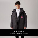 加拿大鹅（Canada Goose）Expedition 男士派克大衣户外休闲外套大鹅羽绒服 经典升级 2051M 66 石墨色 XL